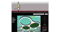 Desktop Screenshot of luxplan.de