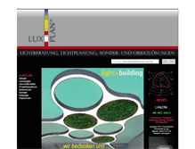 Tablet Screenshot of luxplan.de